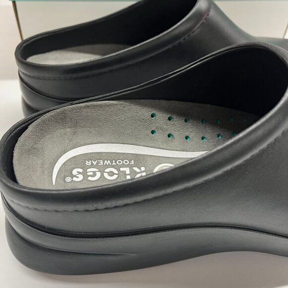 New in Box Klogs Unisex Dusty Open Back Clogs in Black Size 13 Medium - Picture 3 of 6